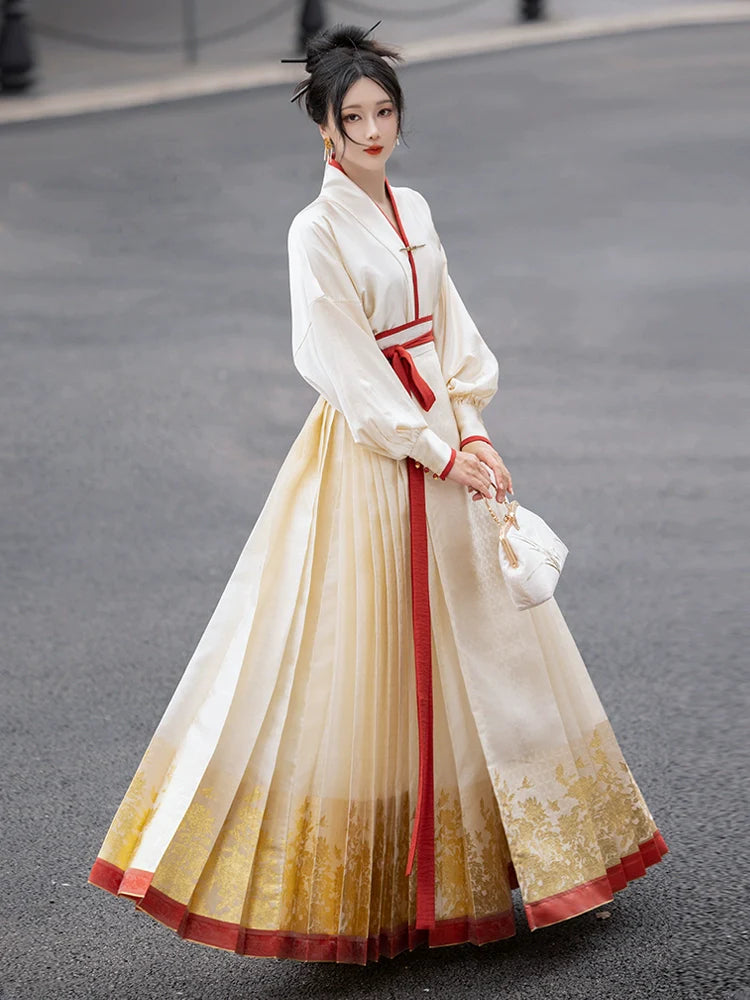 Modern Hanfu Fashion: Black and White Elements in Contemporary Chinese Yandan_Hanfu Modern Hanfu Fashion: Black and White Elements in Contemporary Chinese Yandan_Hanfu