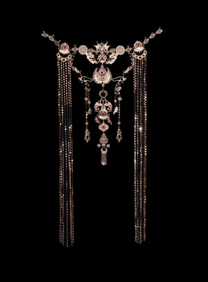 Hanfu Warring States Period Men's and Women's Robe Heavy Industry Suit - Yandan_Hanfu