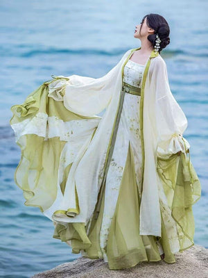 Green Modern Hanfu【青玉案】 - Yandan_Hanfu