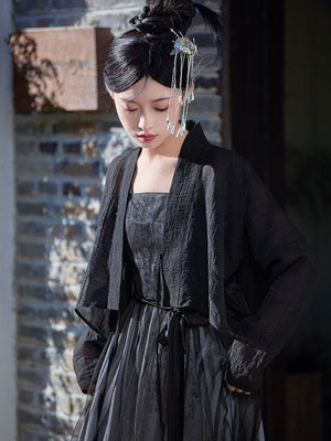 Black Modern Hanfu - Yandan_Hanfu