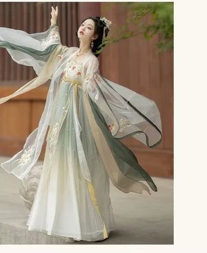 Red Hanfu By Yandan Hanfu | Traditional Chinee Hanfu - Yandan_Hanfu