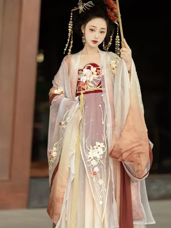 Discover red traditional hanfu for women with elegant hanfu sleeves, intricate hanfu patterns, and layered designs. Perfect as a princess hanfu dress, fairy hanfu dress, or sexy hanfu, it’s ideal for hanfu cosplay, hanfu dance style, or casual wear. Shop plus size hanfu, hanfu skirts, and more at our trusted hanfu shop, featuring hanfu for sale from top chinese clothing brands and the best Chinese designer clothing websites.