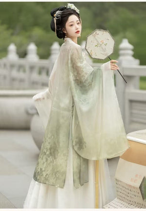 Discover green Traditional hanfu for women with elegant hanfu sleeves, intricate hanfu patterns, and layered designs. Perfect for princess hanfu dress, fairy hanfu dress, sexy hanfu, or hanfu cosplay. Pair with a hanfu skirt, hanfu coat, or dark green hanfu jacket. For men, shop modern hanfu male robes inspired by Tang Dynasty hanfu. Visit our hanfu shop for the best hanfu for sale.
