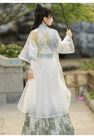 Song Dynasty | Ink painting for men and women is cool and versatile every day. - Yandan_Hanfu