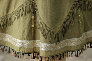 Chinese style cicada Mori exquisite cape Han element sweet Lolita Hanfu - Yandan_Hanfu