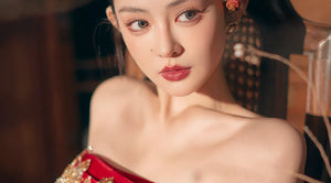 Phoenix Harmony – New Chinese Bridal Dress for Engagement, Tea Ceremony & Spring Banquets - Yandan_Hanfu