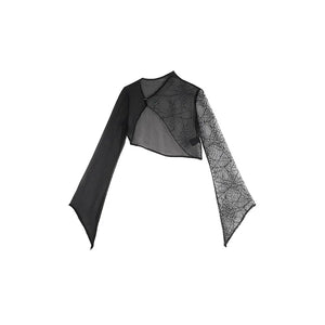 New Chinese style cheongsam & chiffon cardigan - Yandan_Hanfu