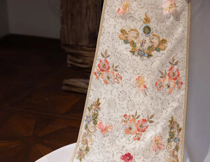 Elegant Toast Dress – Modern Chinese Gown with Exquisite Embroidery for Engagement & Gala Events - Yandan_Hanfu