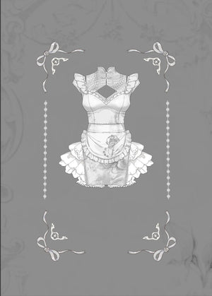 New Chinese style white Dress Cheongsam Maid Apron Short Dress Lolita - Yandan_Hanfu