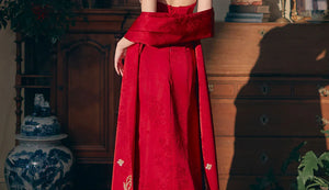 Phoenix Harmony – New Chinese Bridal Dress for Engagement, Tea Ceremony & Spring Banquets - Yandan_Hanfu