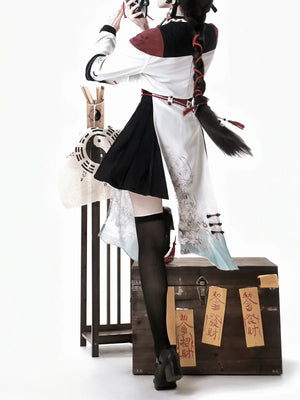 【Walk with Spirits】New Chinese Lolita Outfit – Han-Inspired Top and Skirt Duo - Yandan_Hanfu