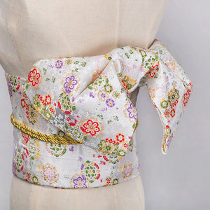 Japanese kimono waist seal Yukata belt gorgeous brocade bow belt styling knot waist seal