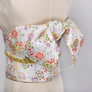 Japanese kimono waist seal Yukata belt gorgeous brocade bow belt styling knot waist seal - Yandan_Hanfu