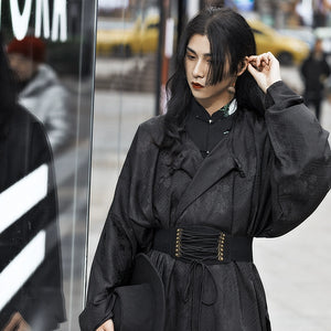 Elevate your style with our authentic Tang Dynasty Round Collar Robes, featuring sleek black accents. Perfect for both men and women, our restored Tang Dynasty attire captures the timeless elegance of the era. Made with premium materials, our black-accented Round Collar Robes ensure both comfort and sophistication. Whether attending a Hanfu event or exploring ancient culture, our Tang Dynasty attire is a must-have addition to your wardrobe. Step into history and showcase your unique style.