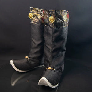 Hanfu boots wedding boots men's flat boots - Yandan_Hanfu