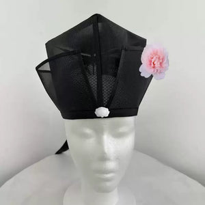 Song Dynasty Scholar Hat – Traditional Hanfu Headwear Inspired by Su Shi (Dongpo Scarf) - Yandan_Hanfu