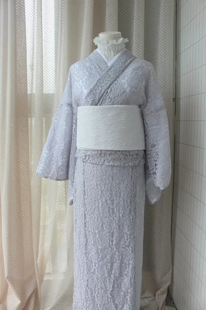 Purple high-end lace Taisho Romance modified kimono - Yandan_Hanfu