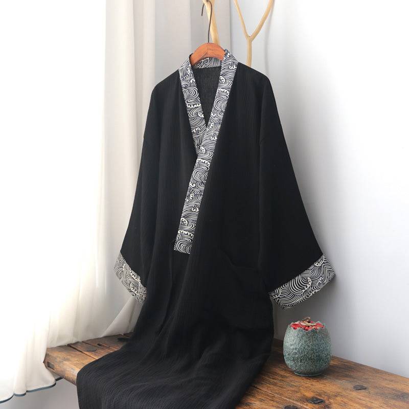 Dünne Hanfu-Robe für Herren im Sommer