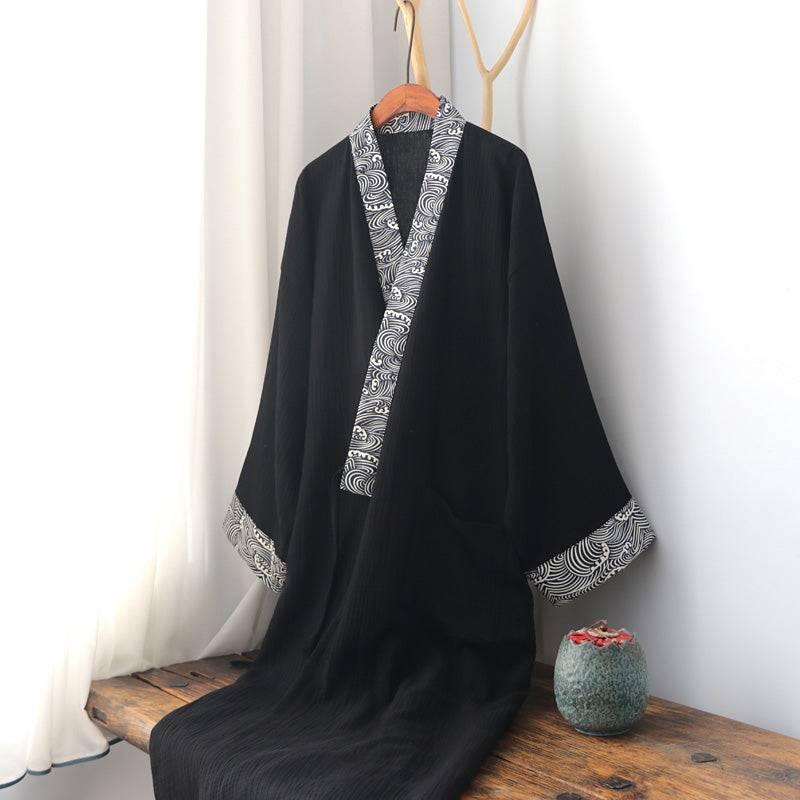 Summer men's thin Hanfu robe - Yandan_Hanfu