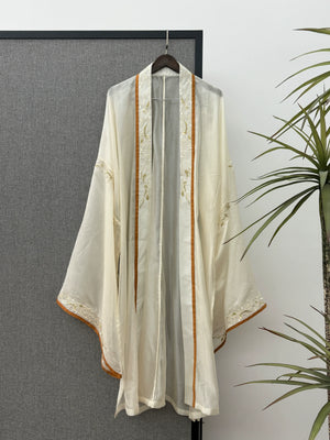 Fusang Elegance – Song Dynasty Inspired Hanfu with Embroidered Top & Flowing Pleated Skirt - Yandan_Hanfu