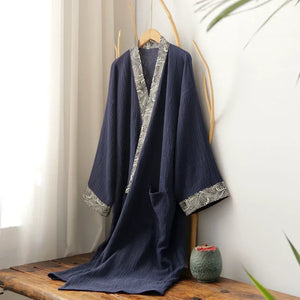 Summer men's thin Hanfu robe - Yandan_Hanfu