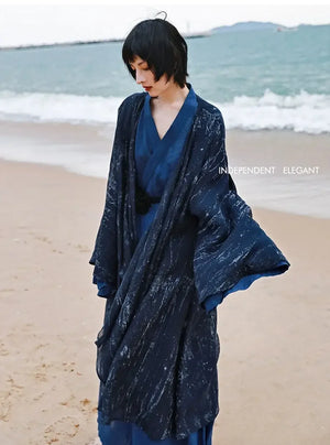 Super fairy autumn three-piece Hanfu antique jacket Chinese suit women's clothing - Yandan_Hanfu