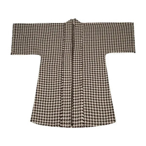 Autumn Houndstooth – New Chinese Style Coat | Song-Inspired Daily Wear for Modern Commuting - Yandan_Hanfu