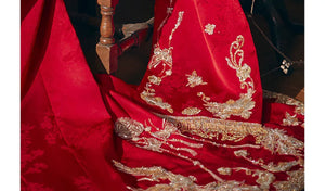 Phoenix Harmony – New Chinese Bridal Dress for Engagement, Tea Ceremony & Spring Banquets - Yandan_Hanfu