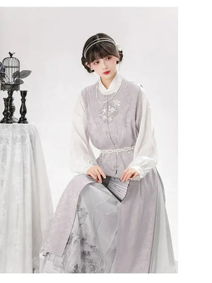 Garden Dream Modern Hanfu - Yandan_Hanfu
