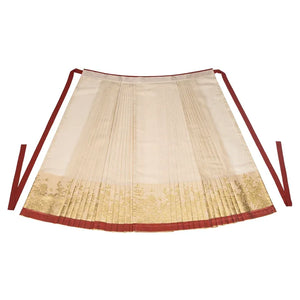 Black&Blue Modern Hanfu | 6-meter-high daily Hanfu suit slimming and long horse-mamian skirt - Yandan_Hanfu