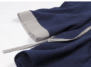 Spring&summer men's pure cotton Hanfu antique pajamas - Yandan_Hanfu