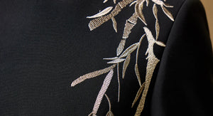 Bamboo Whisper – New Chinese Groom Suit | Zhongshan-Style Wedding Set for Engagement & Ceremony - Yandan_Hanfu