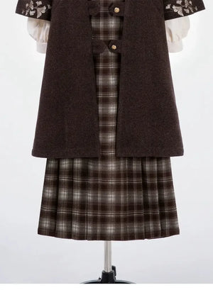 Autumn and winter wear suit women's woolen coat - Yandan_Hanfu