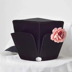 Song Dynasty Scholar Hat – Traditional Hanfu Headwear Inspired by Su Shi (Dongpo Scarf) - Yandan_Hanfu