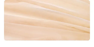 Fuguang Irregular Cheongsam Elegant Skirt - Yandan_Hanfu