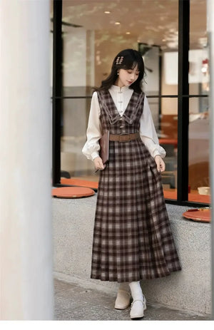 Autumn and winter wear suit women's woolen coat - Yandan_Hanfu