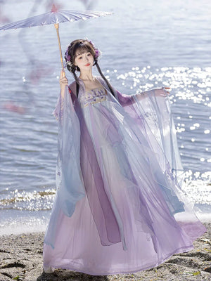 Made in the Tang Dynasty | Princess dress Hanfu female fairy embroidery - Yandan_Hanfu