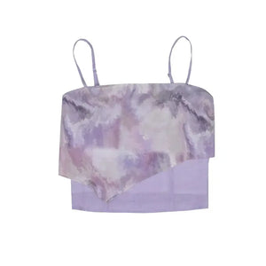 Monet Garden Pink Purple Oil Painting Sense Song Dress - Yandan_Hanfu