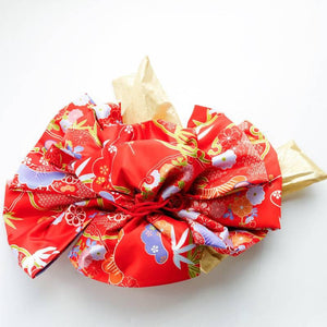 Kimono belt, swinging sleeve kimono flower knot, big three-leaf shaped bow with belt bag belt, geisha shaped belt. - Yandan_Hanfu