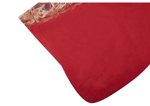 Ming-Dynasty wedding clothes round neck robe men's stand-up collar large-sleeved jacket Xiacheng horse face skirt women's Hanfu - Yandan_Hanfu