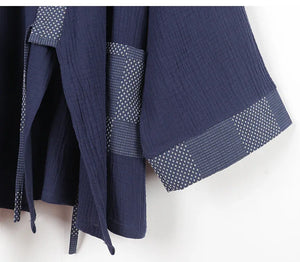 Spring&summer men's pure cotton Hanfu antique pajamas - Yandan_Hanfu