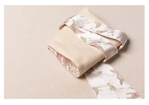 Blue Japanese Style Versatile Kimono Yukata Accessories, Gorgeous Brocade Belt Seal, Simple Kimono Belt Seal - Yandan_Hanfu