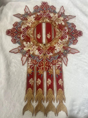 Flower marriage Ming Dynasty Red Hanfu - Yandan_Hanfu