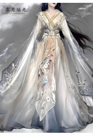 Hanfu female Ji Yue Yao Guang Wei Jinfeng embroidery fairy ancient costume Han element super fairy suit