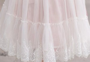 Smoke Fendai Hanfu antique lolita cute sweet Han element two-piece set - Yandan_Hanfu