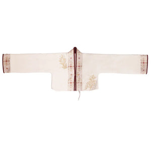 Red Brocade Hanfu Gown – Modern Chinese Dress for Engagement, Wedding Toast & Lunar New Year - Yandan_Hanfu