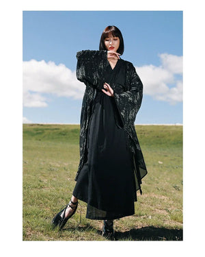 Super fairy autumn three-piece Hanfu antique jacket Chinese suit women's clothing - Yandan_Hanfu