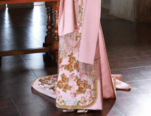 Jade Pool – Original New Chinese Style Evening Gown for Engagement & Elegant Toast Ceremonies - Yandan_Hanfu