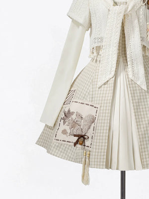 Autumn Harvest – New Chinese Style Hanfu-Inspired Set | Dress Outfit for Fall - Yandan_Hanfu