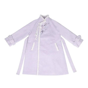 Iris set embroidery purple autumn and winter Hanfu - Yandan_Hanfu